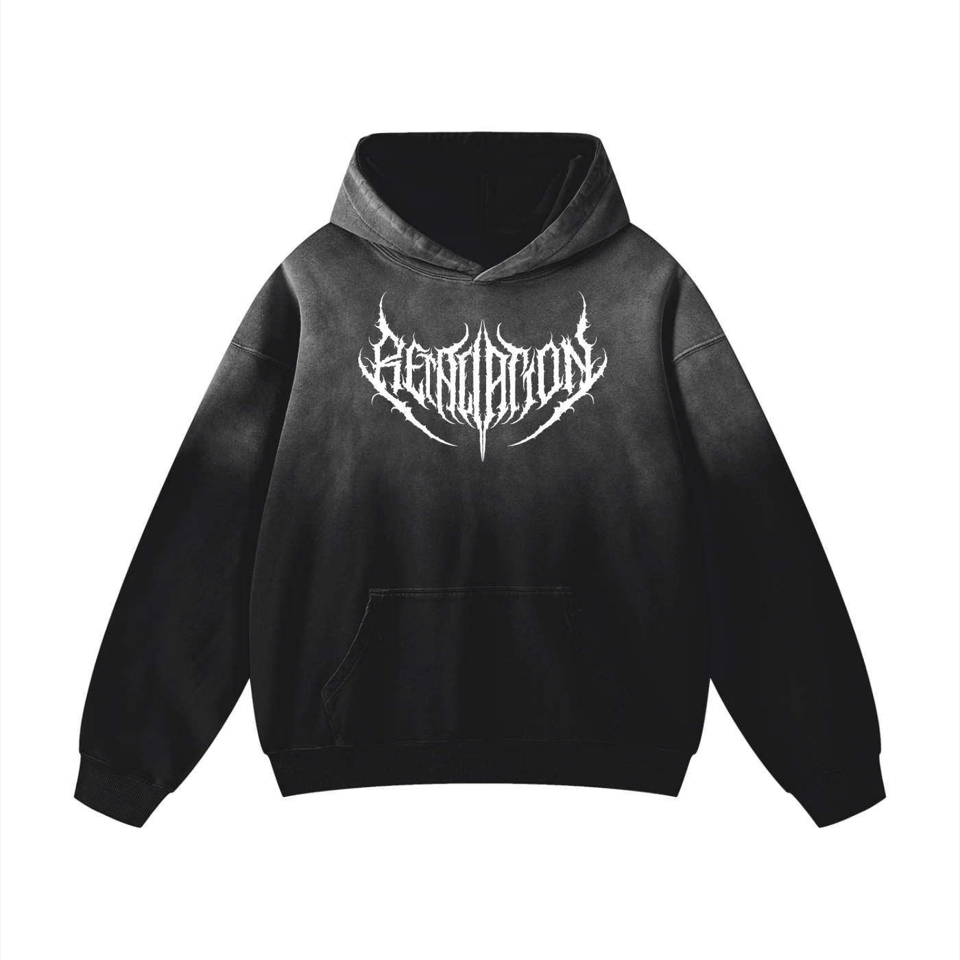 Shard Hoodie | Black & White