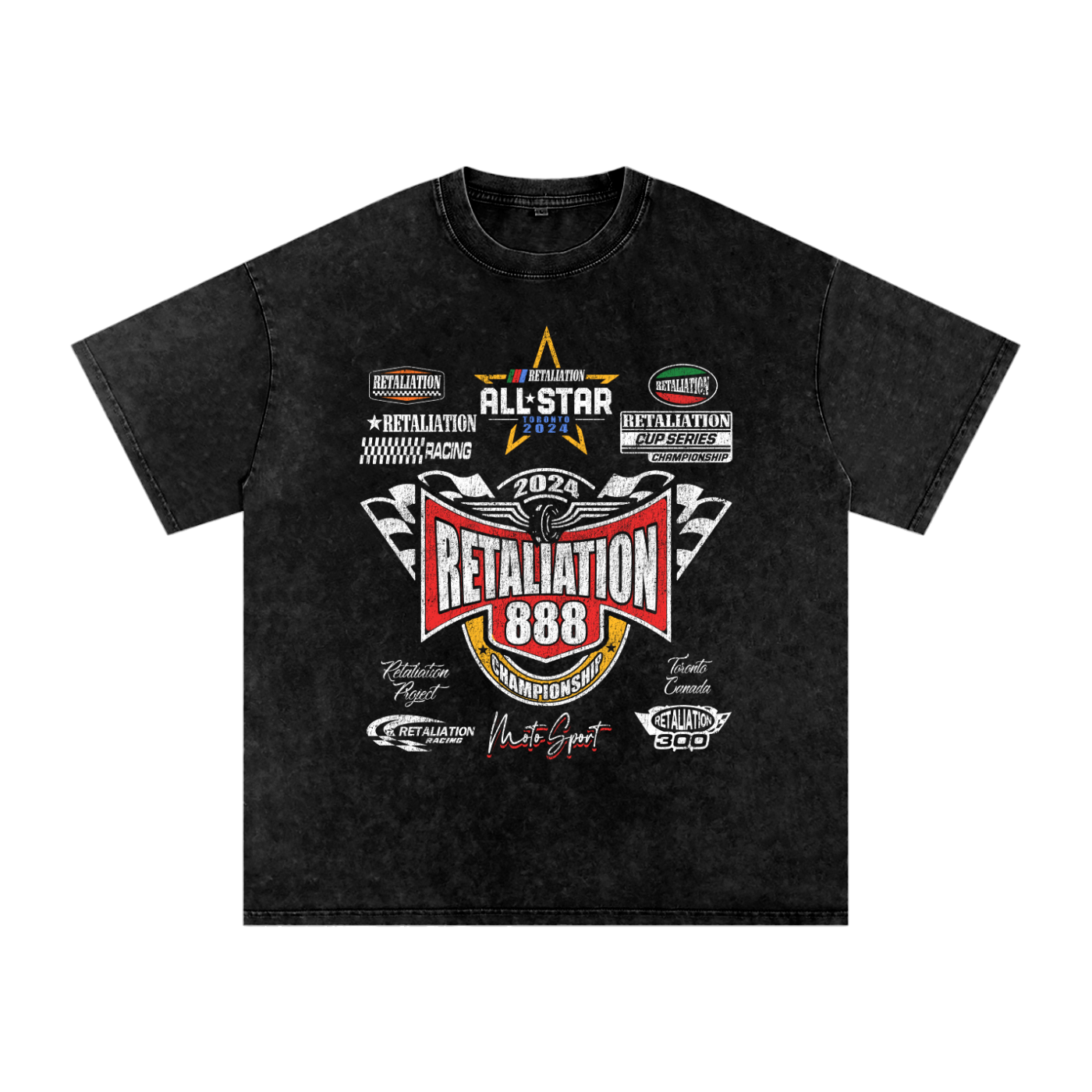 888 Tee | Black