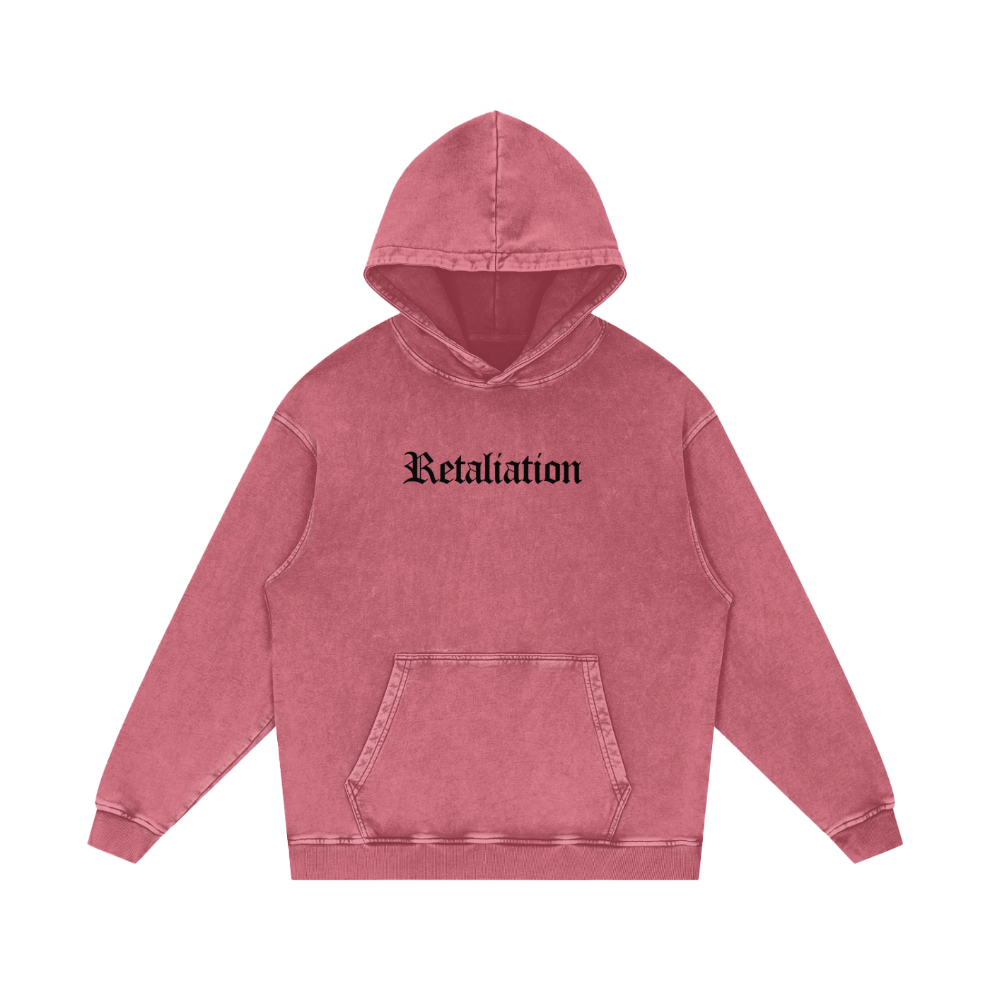 Primitive Hoodie | Red & Black