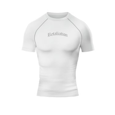 Compression Short Sleeve | White