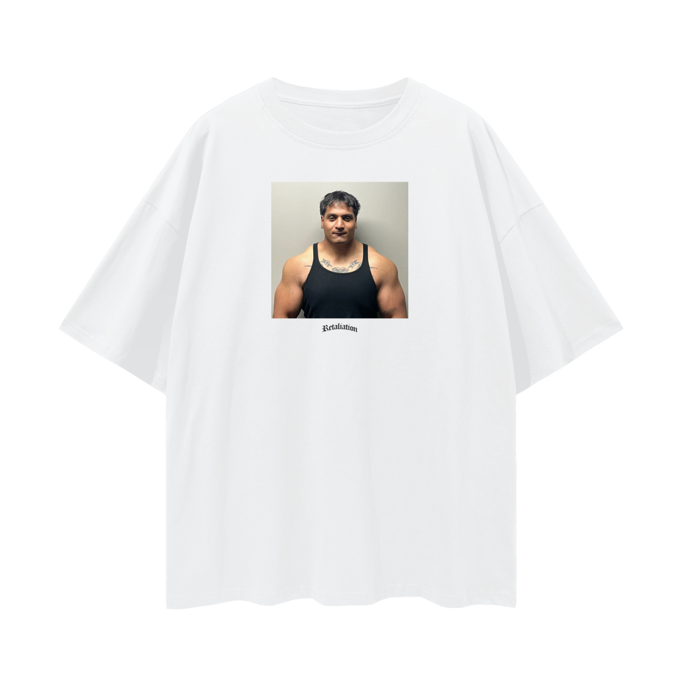 Shan Mugshot Tee | White