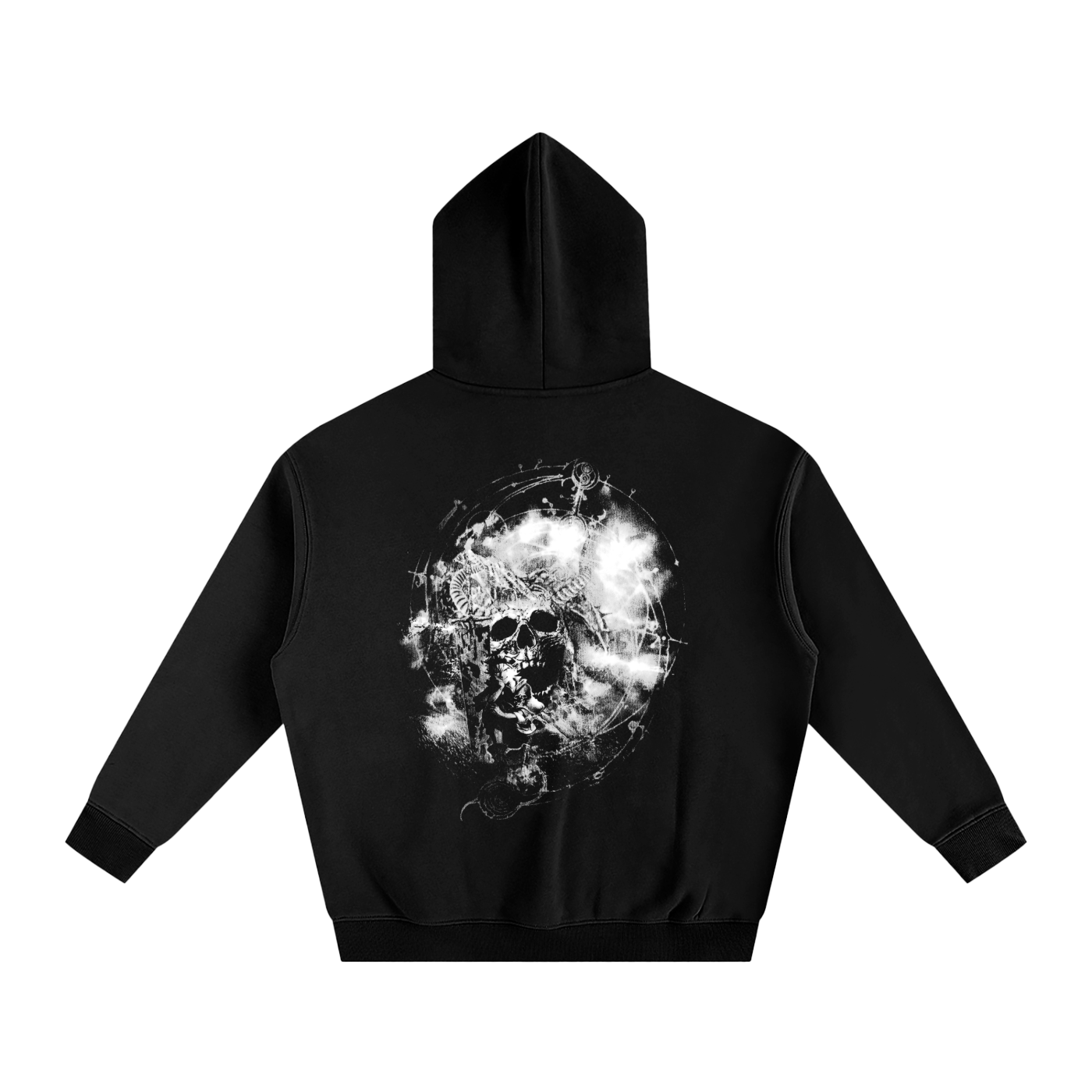 Elemental Hoodie | Black & White