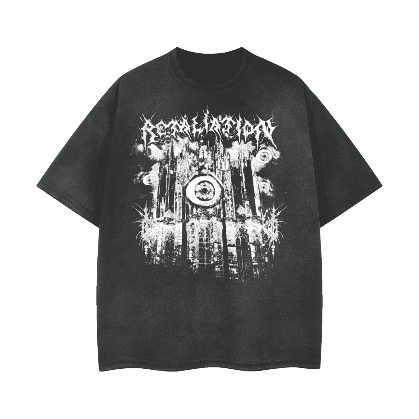 Eye of The Cathedral Tee | Black – retaliation project Eye of The Cathedral Tee | Black – retaliation project
