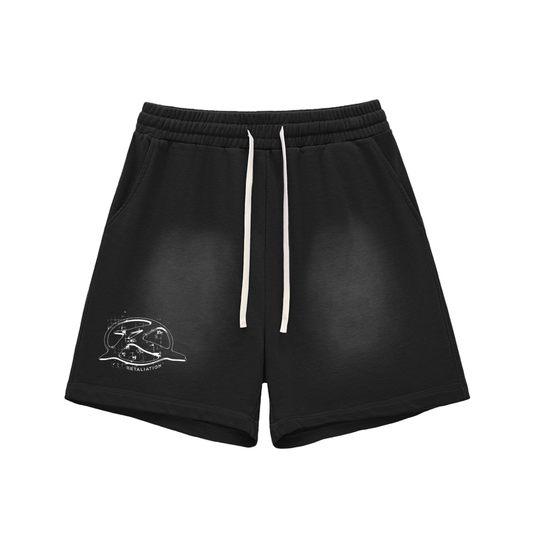 Focus Shorts | Black & White
