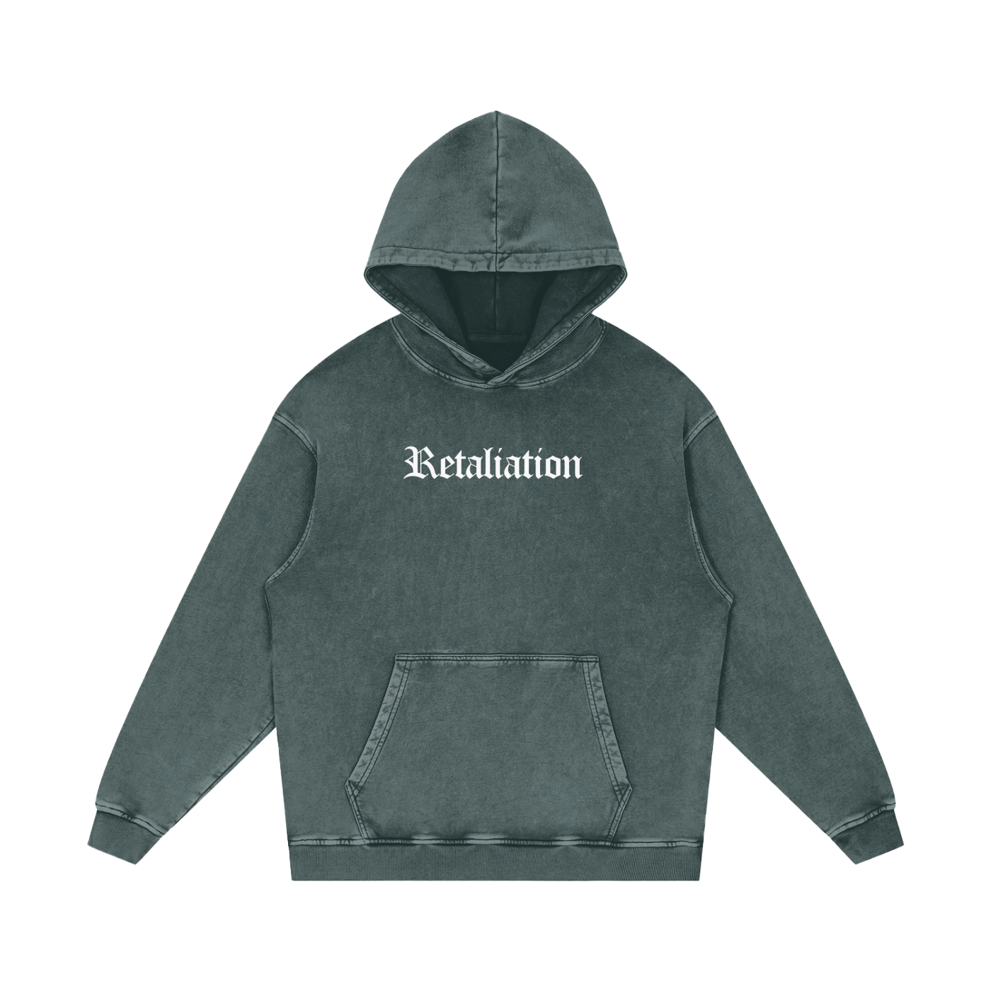 Primitive Hoodie | Green & White