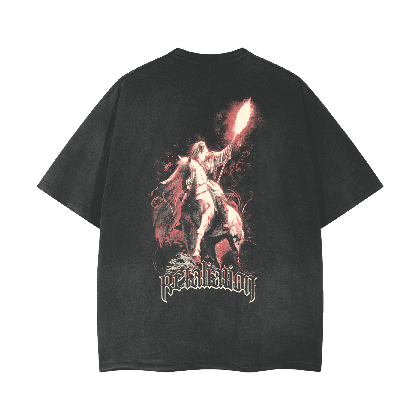 Hope Tee | Black & Red