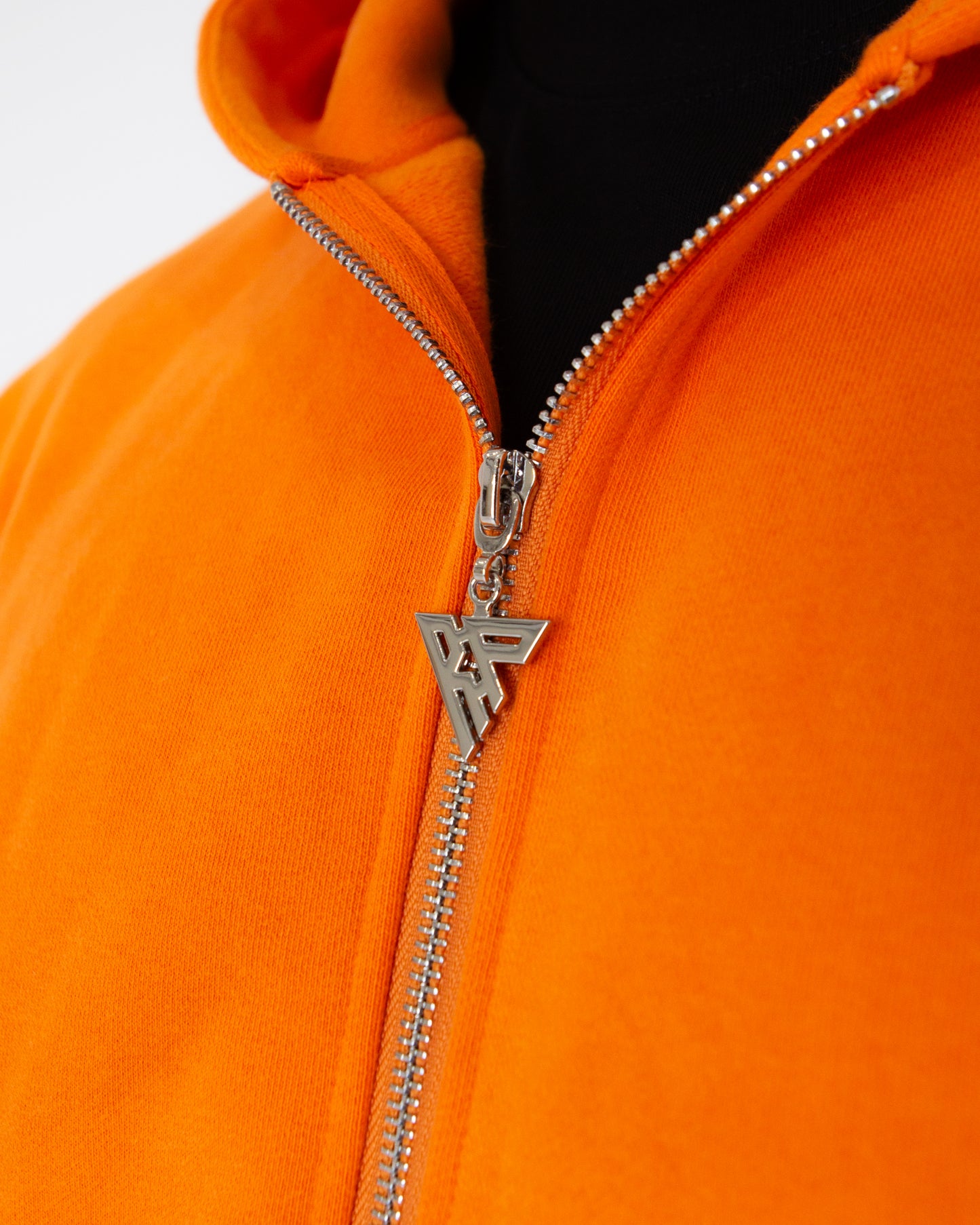 Minimal Zip-Up | Tangerine