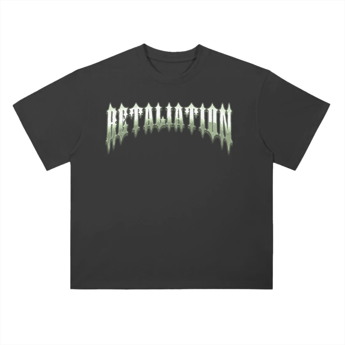Dusk Tee | Black & Green