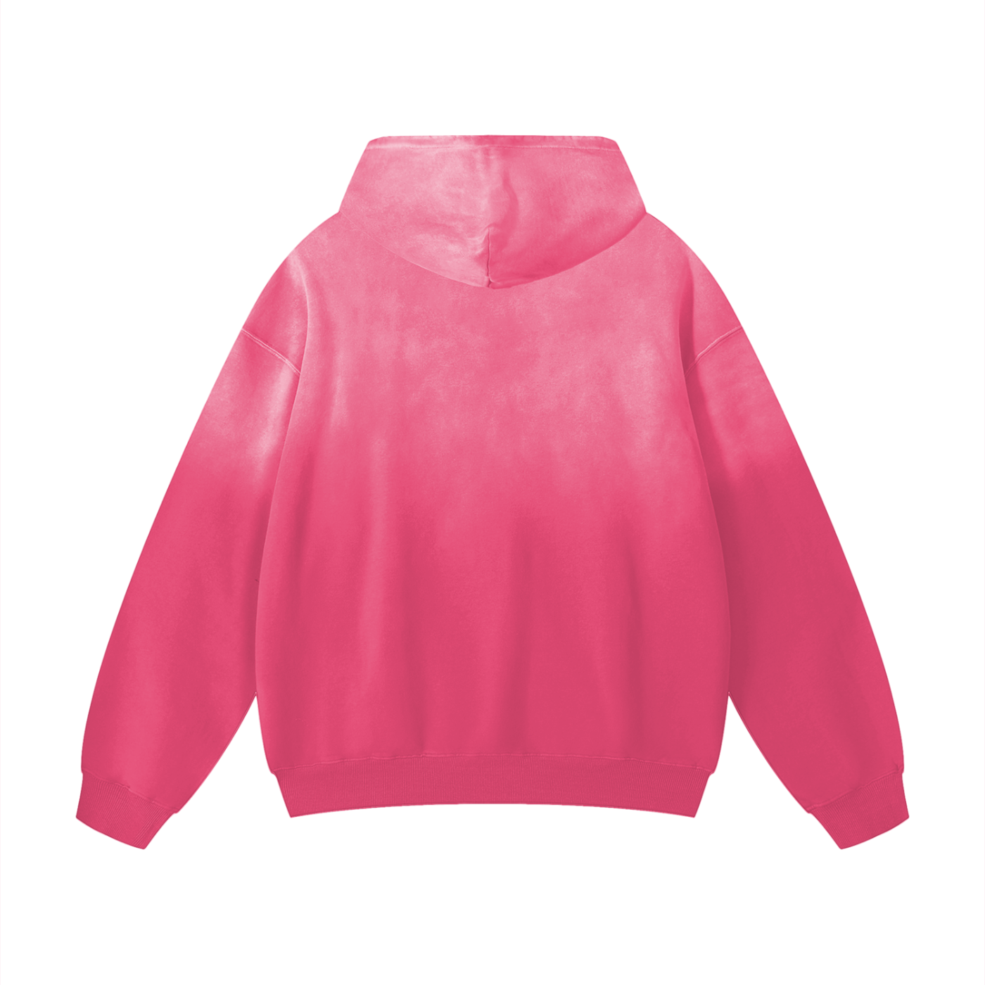 Engraved Hoodie | Pink & White