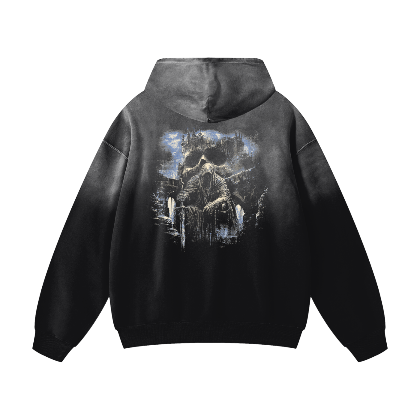 Soul Guardian Hoodie | Black & Blue