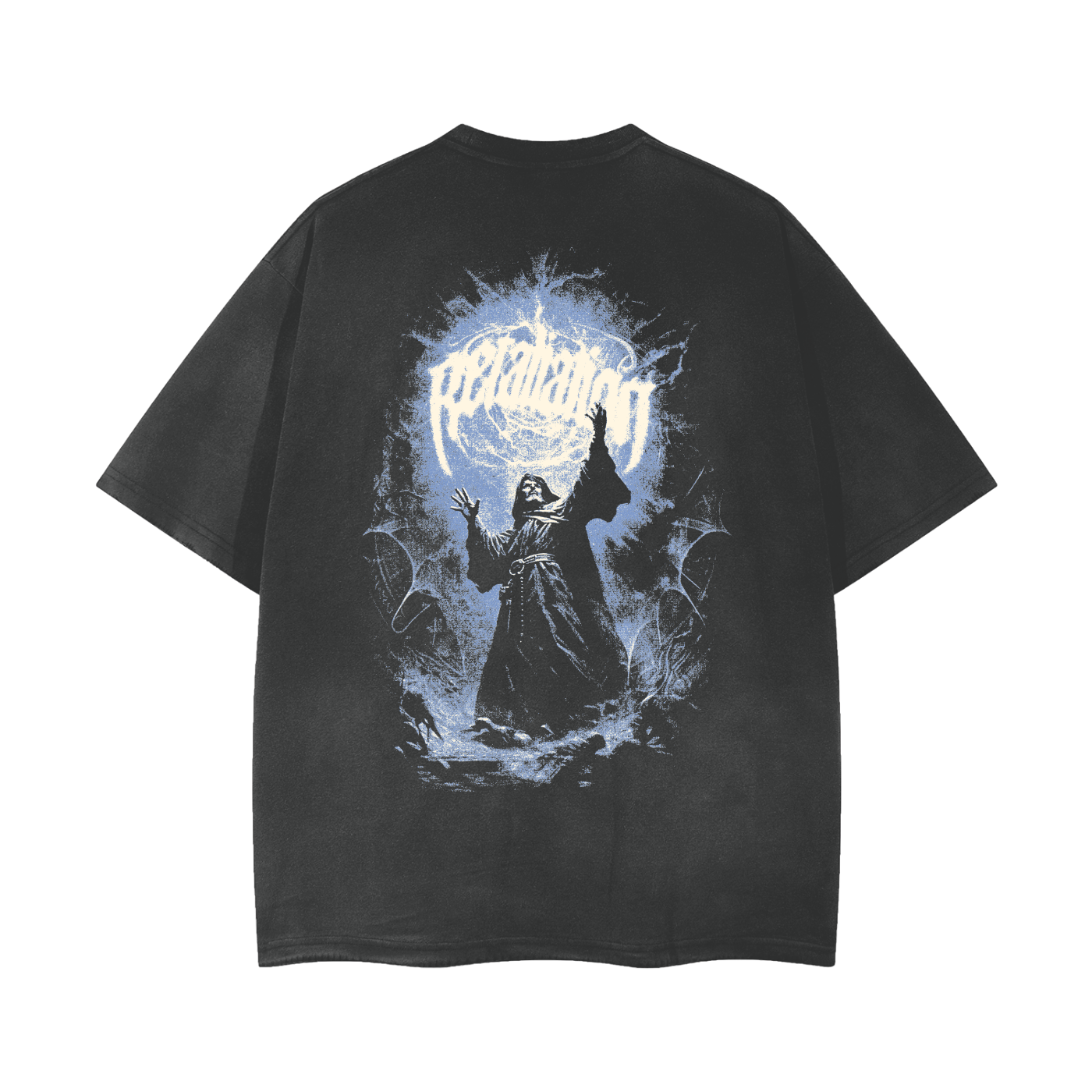 Summoner Tee | Black & Blue