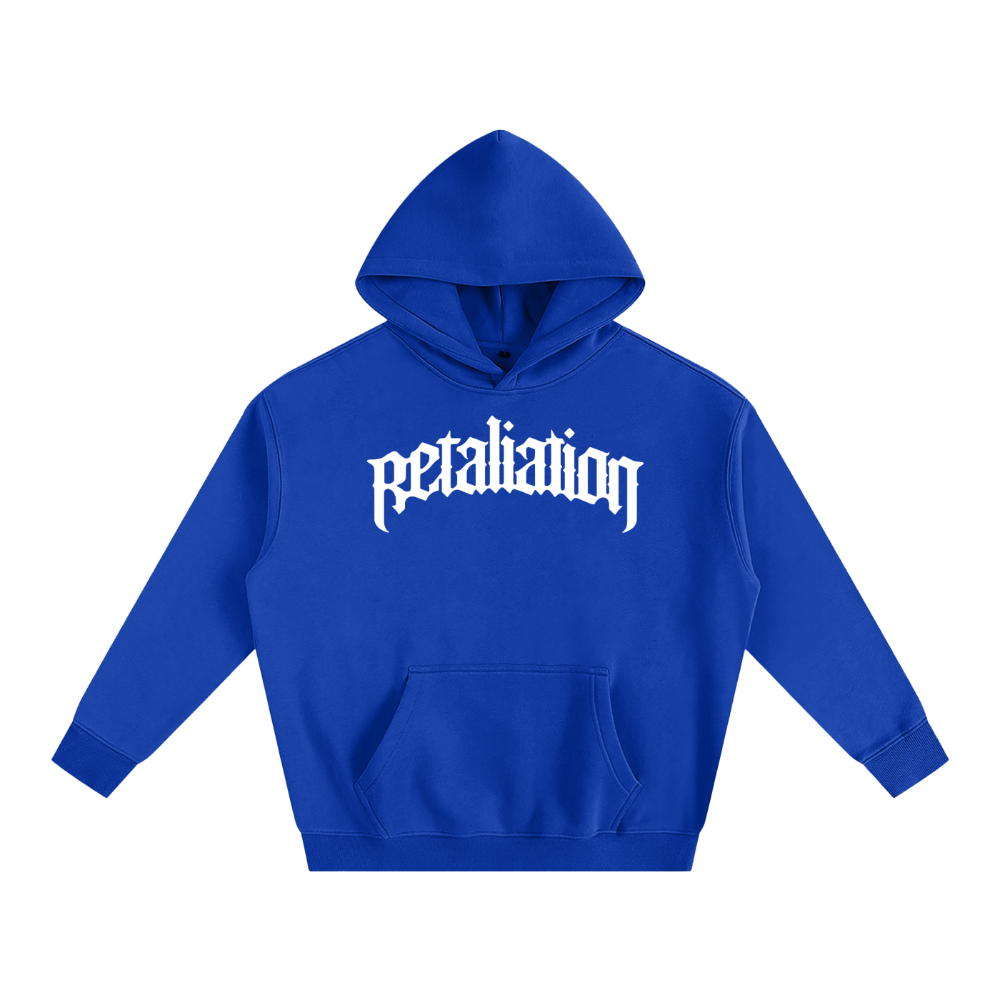 Retaliation Hoodie | Blue & White
