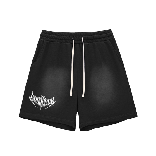 Shard Shorts | Black & White