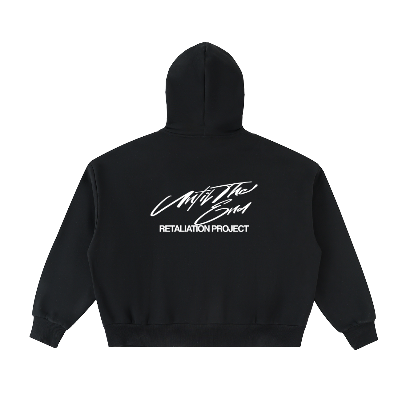 UTE Script Zip Up | Black & White