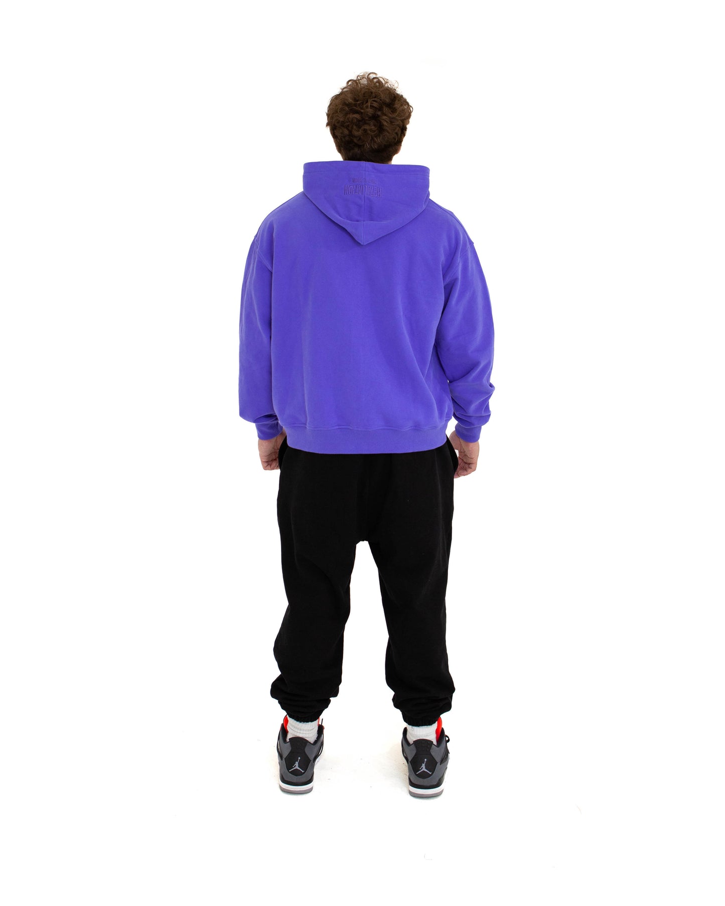 Minimal Zip-Up | Purple