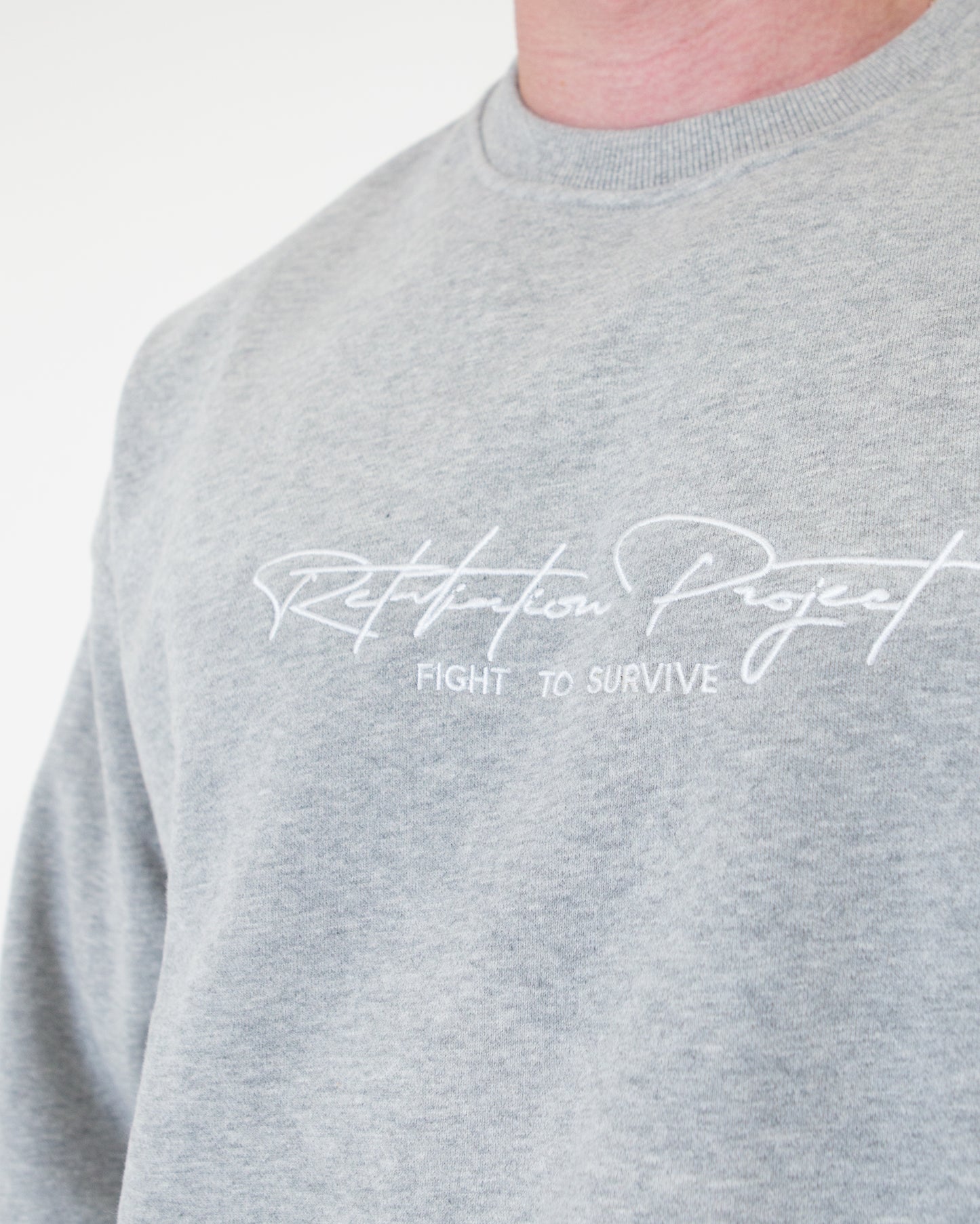 Signature Crew-Neck | Heather Grey
