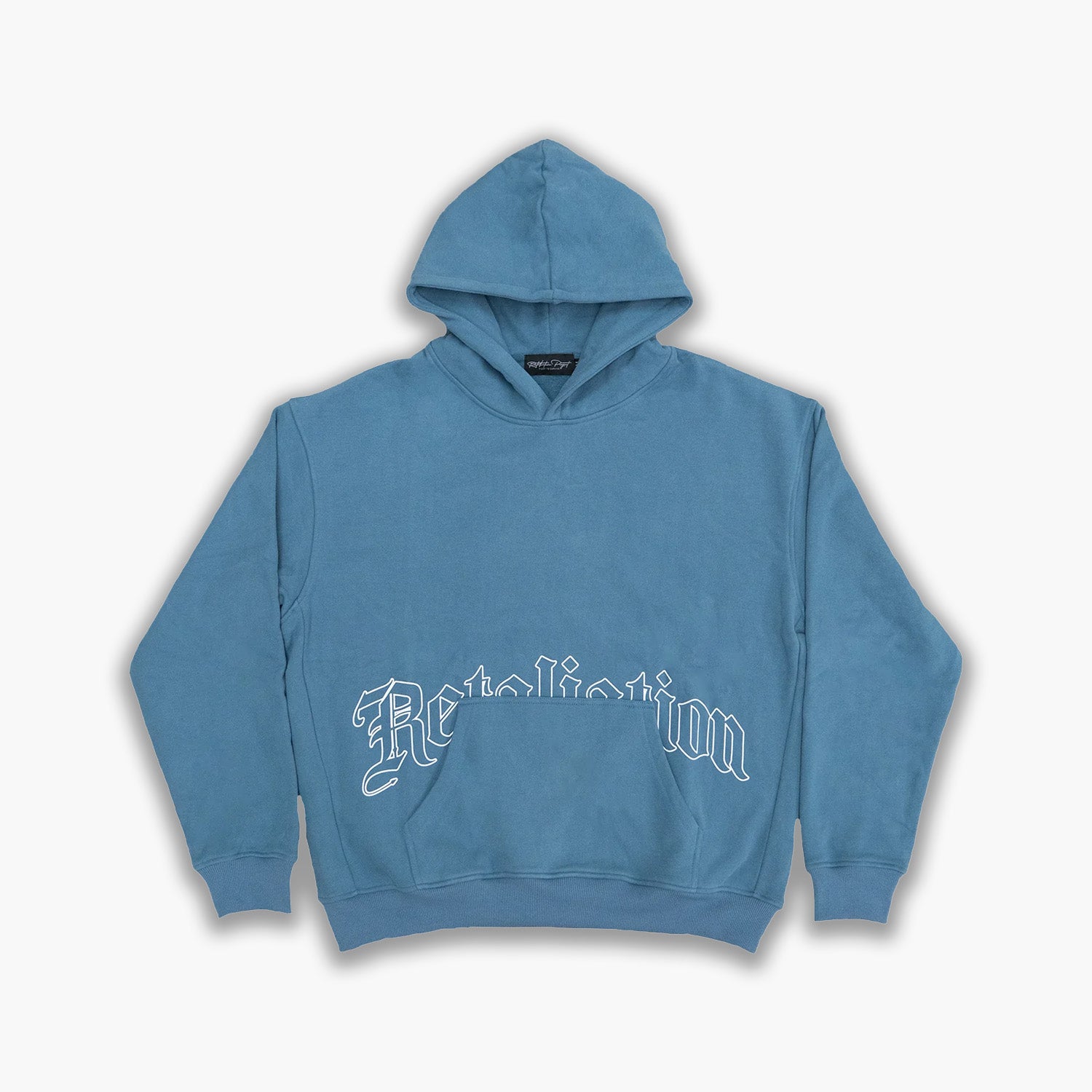 Engraved Pouch Hoodie Moonlight Blue