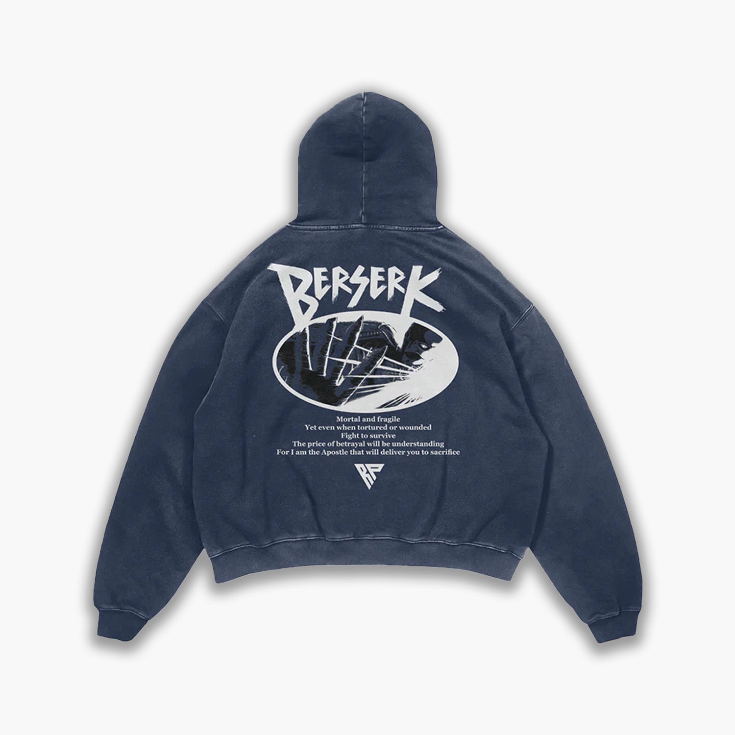 Betrayal Hoodie | Navy Blue | Made-To-Order