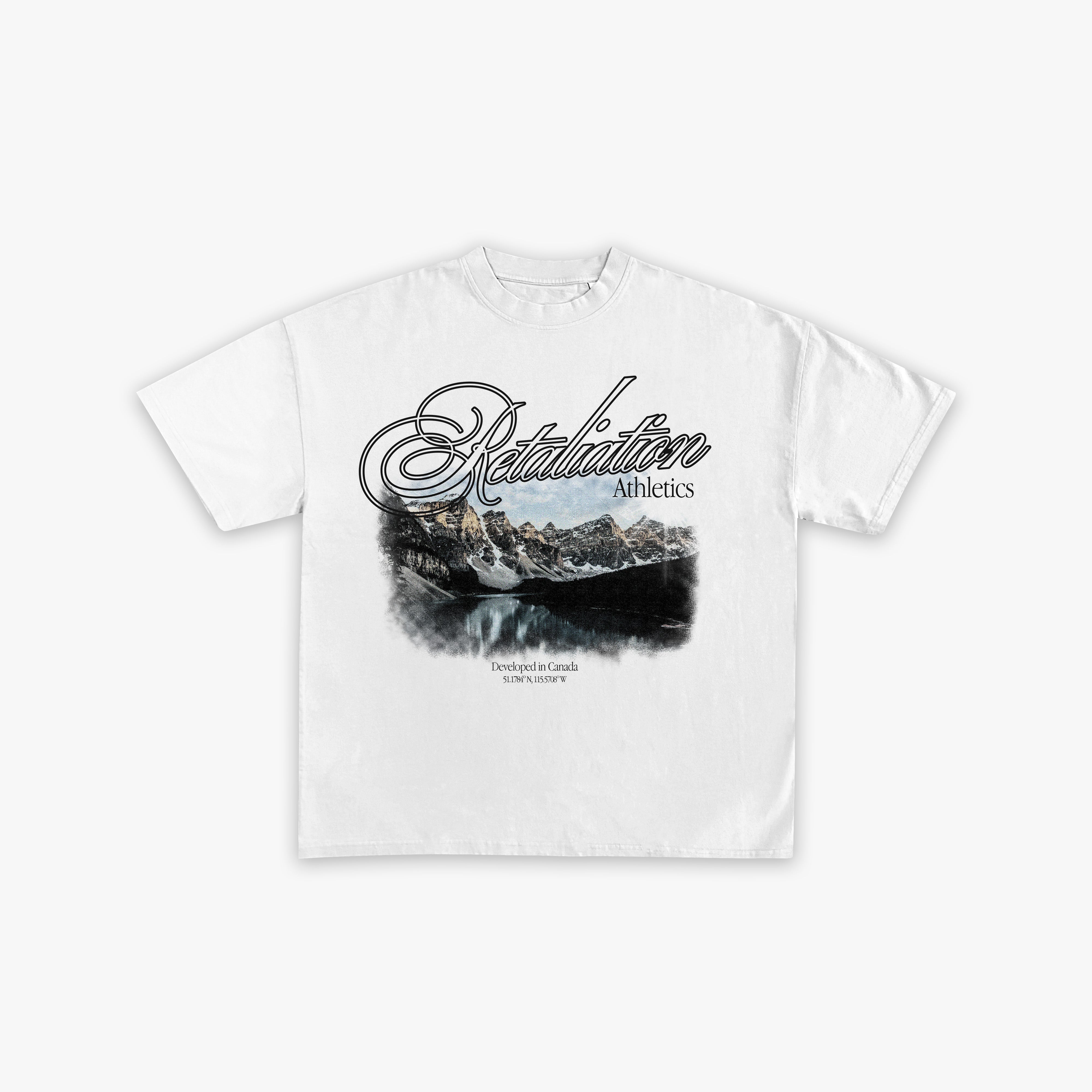 Mountains Tee White