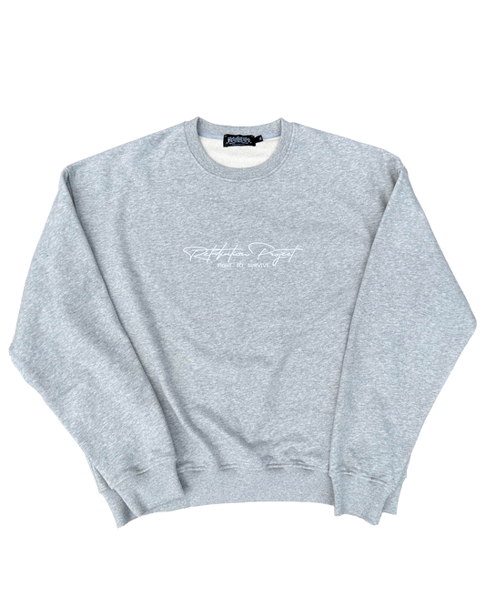 Signature Crew-Neck | Heather Grey