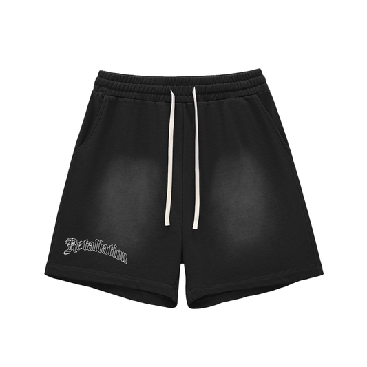 Engraved Shorts | Black & White
