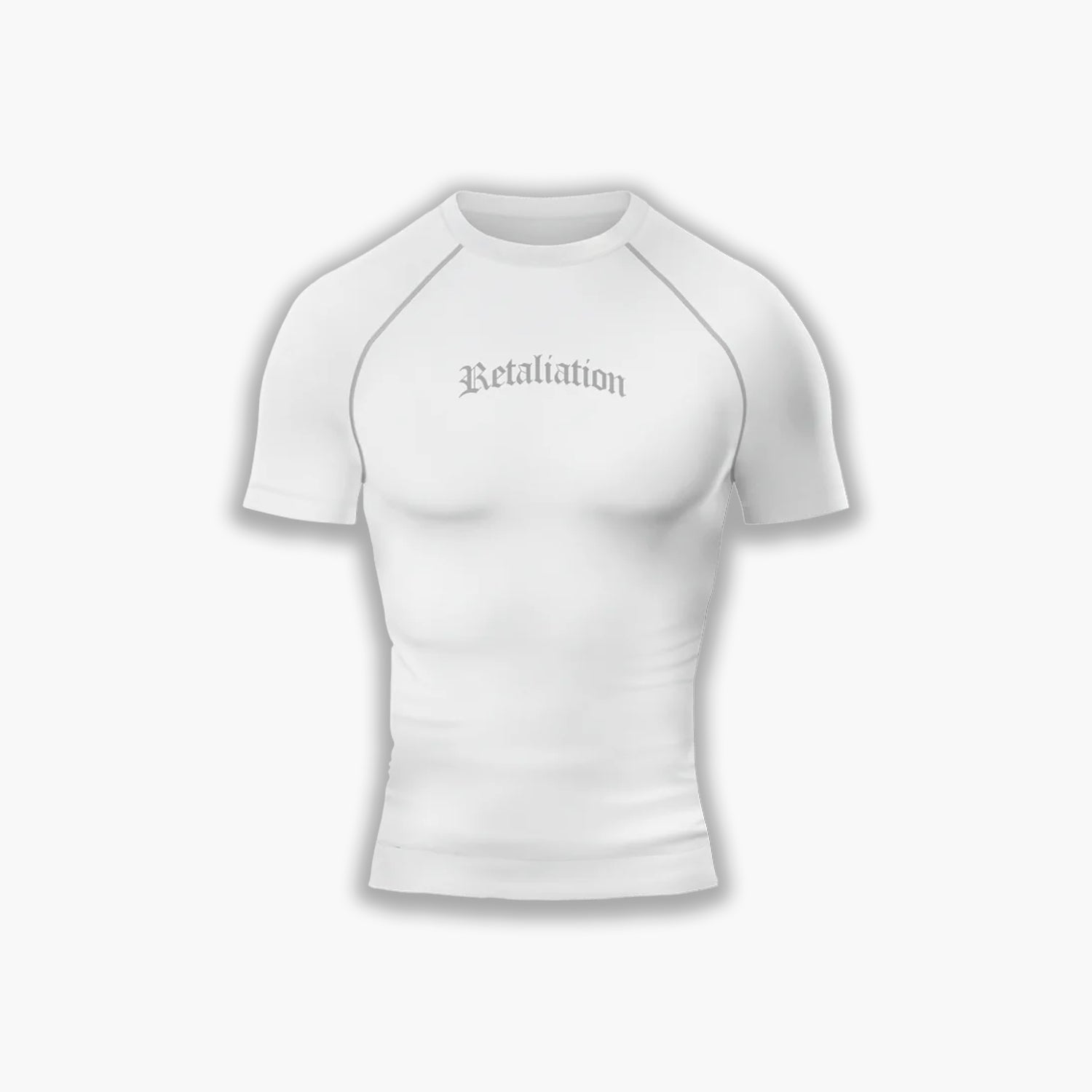 Compression Short Sleeve | White