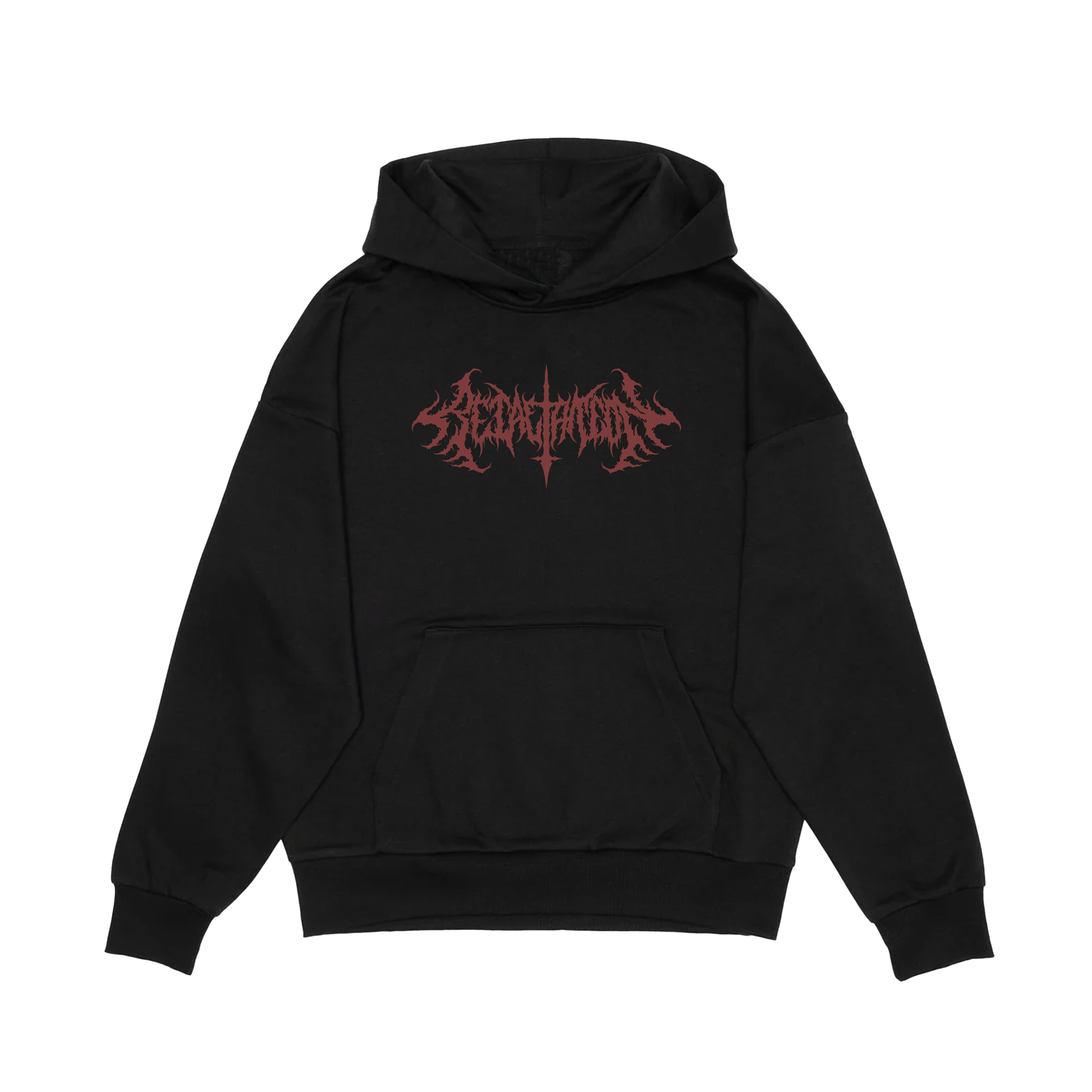 Incision Sweat Suit | Red on Black