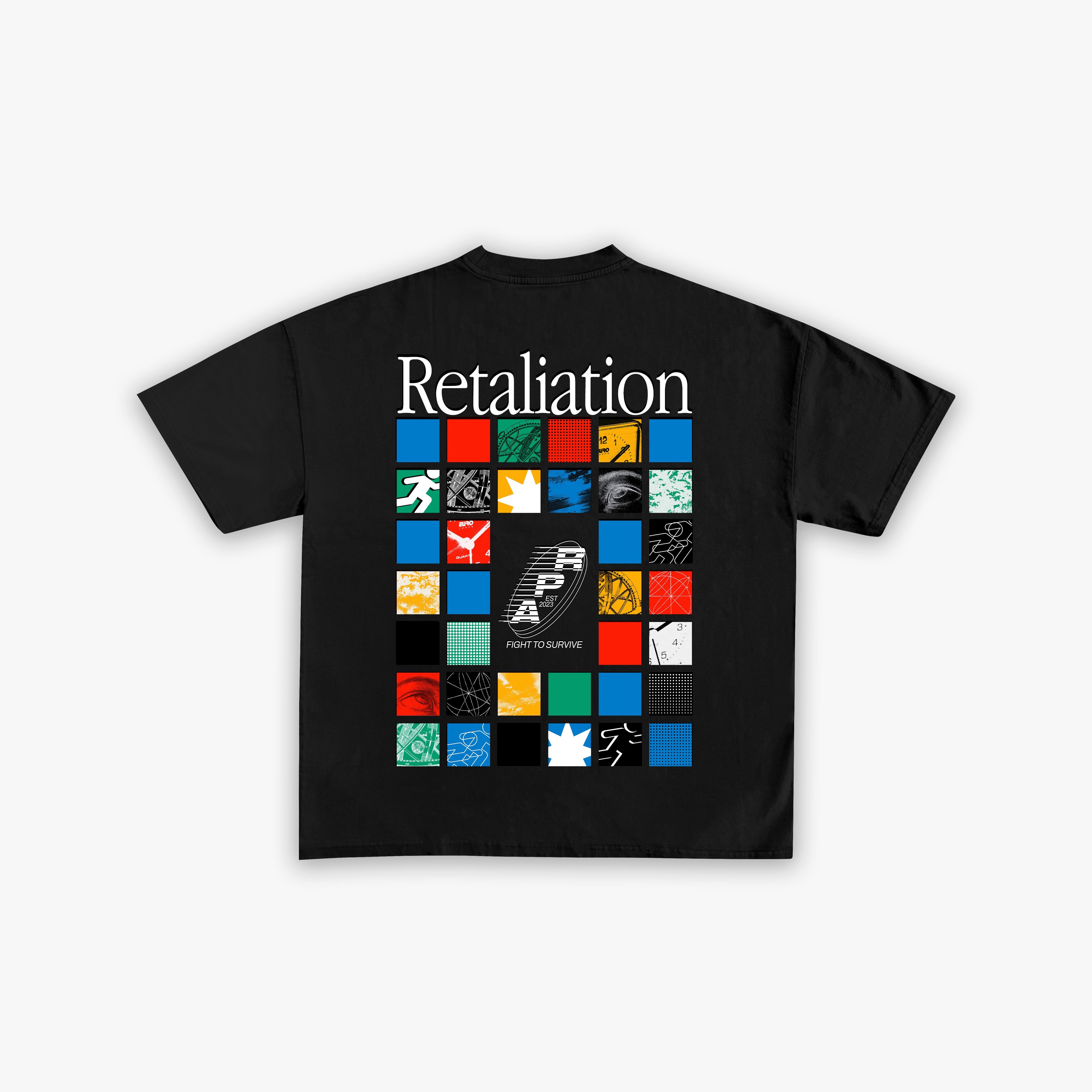 Colours Tee Black