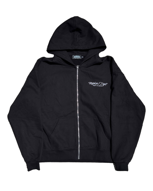 Signature Zip-Up | Black