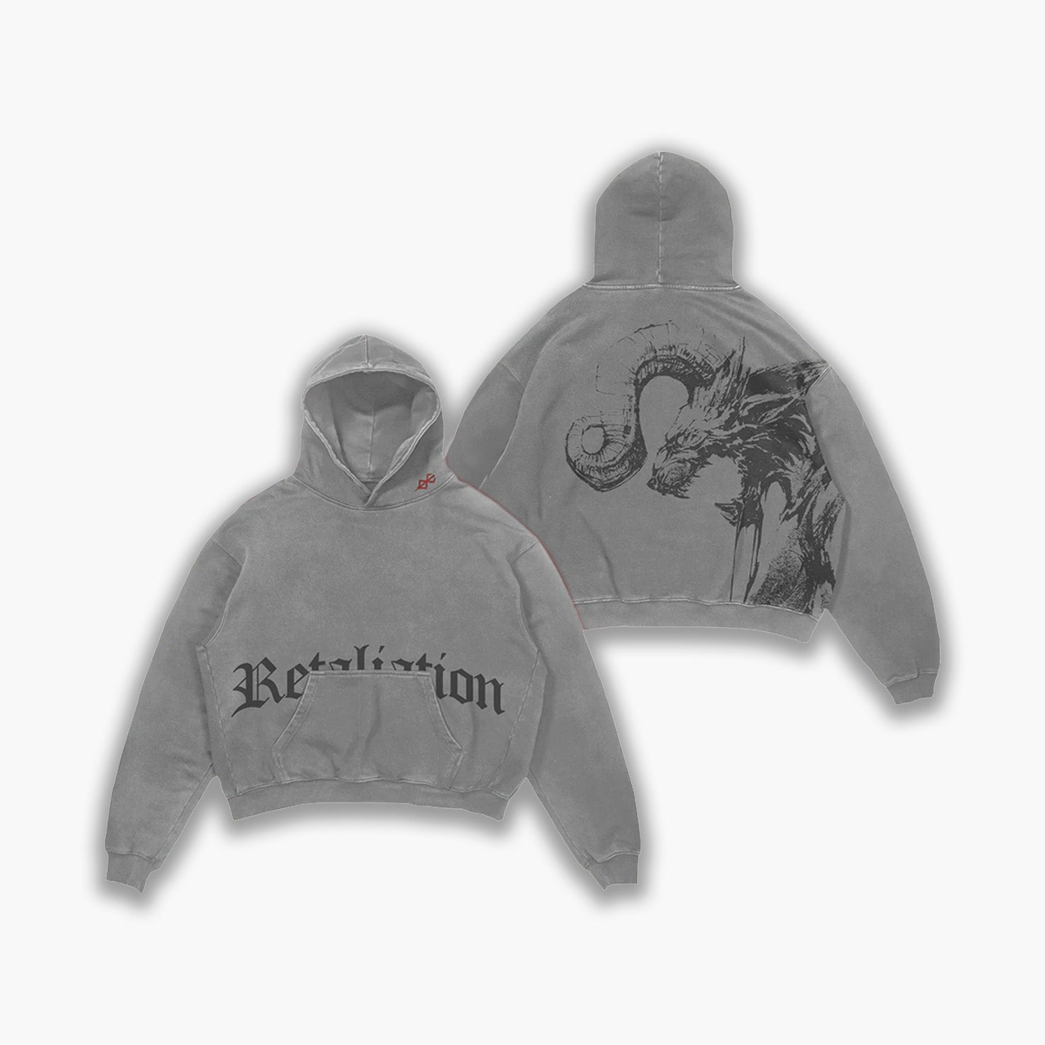 Zodd Hoodie | Light-Grey | Made-To-Order