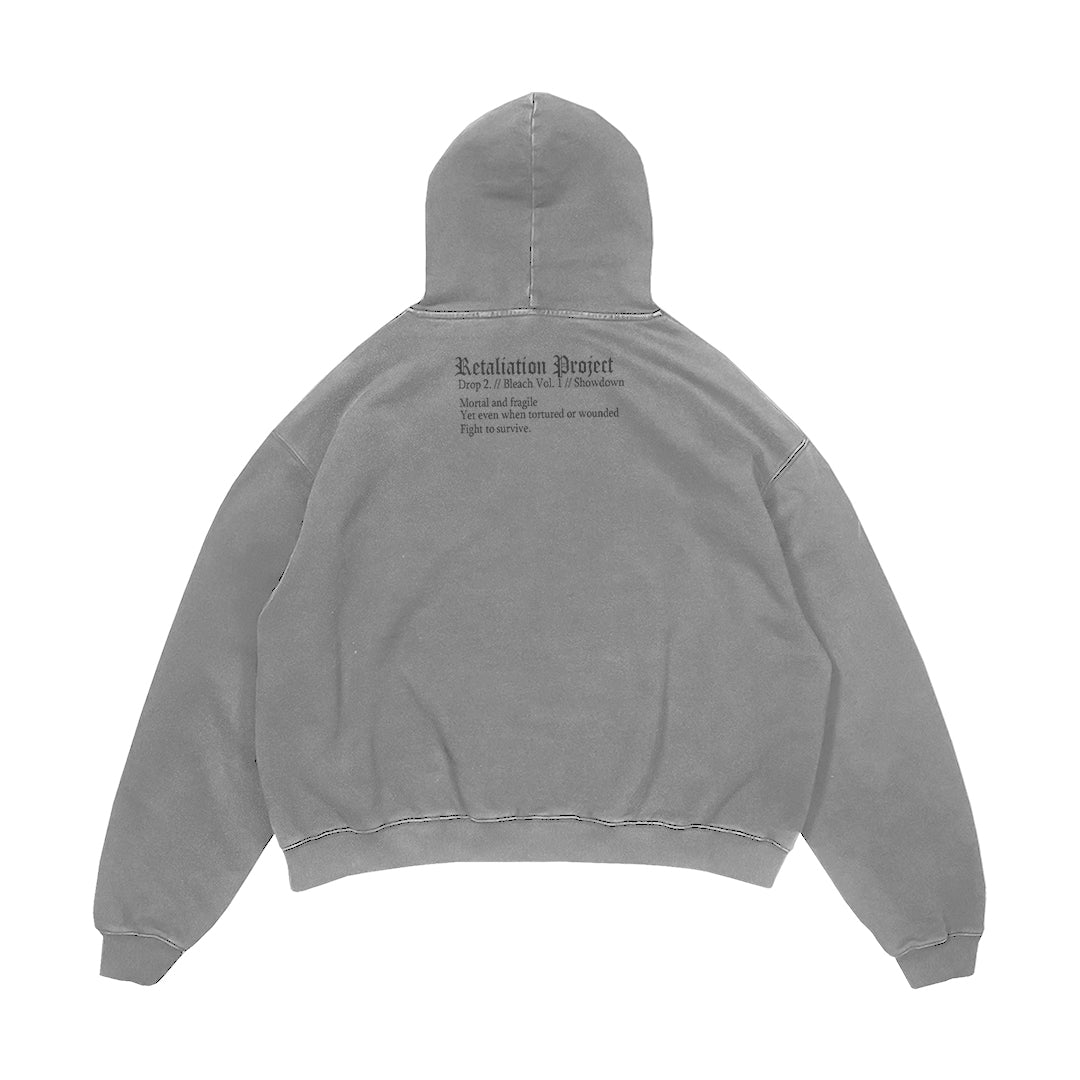 Bleach best sale grey hoodie